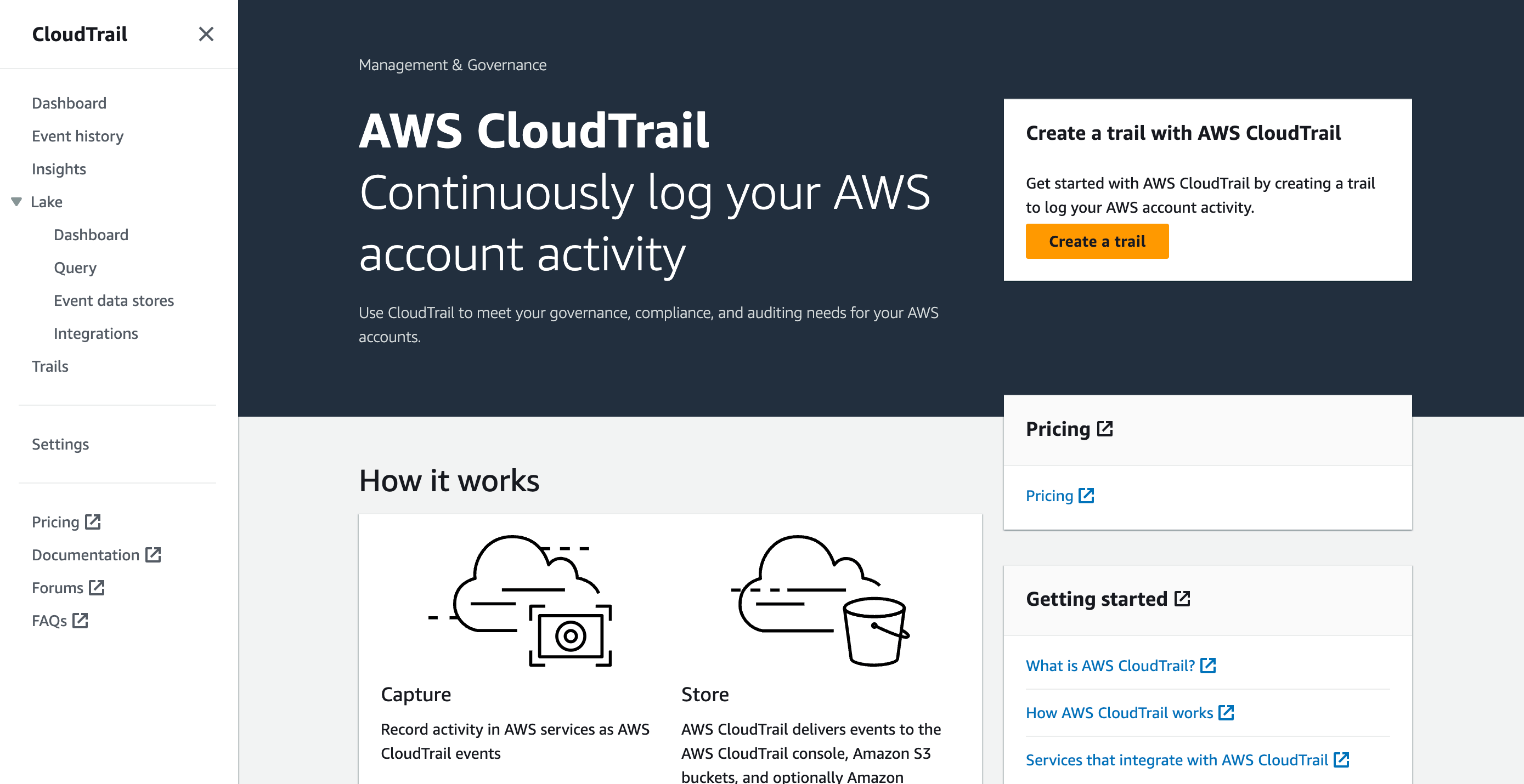 CloudTrail Intro