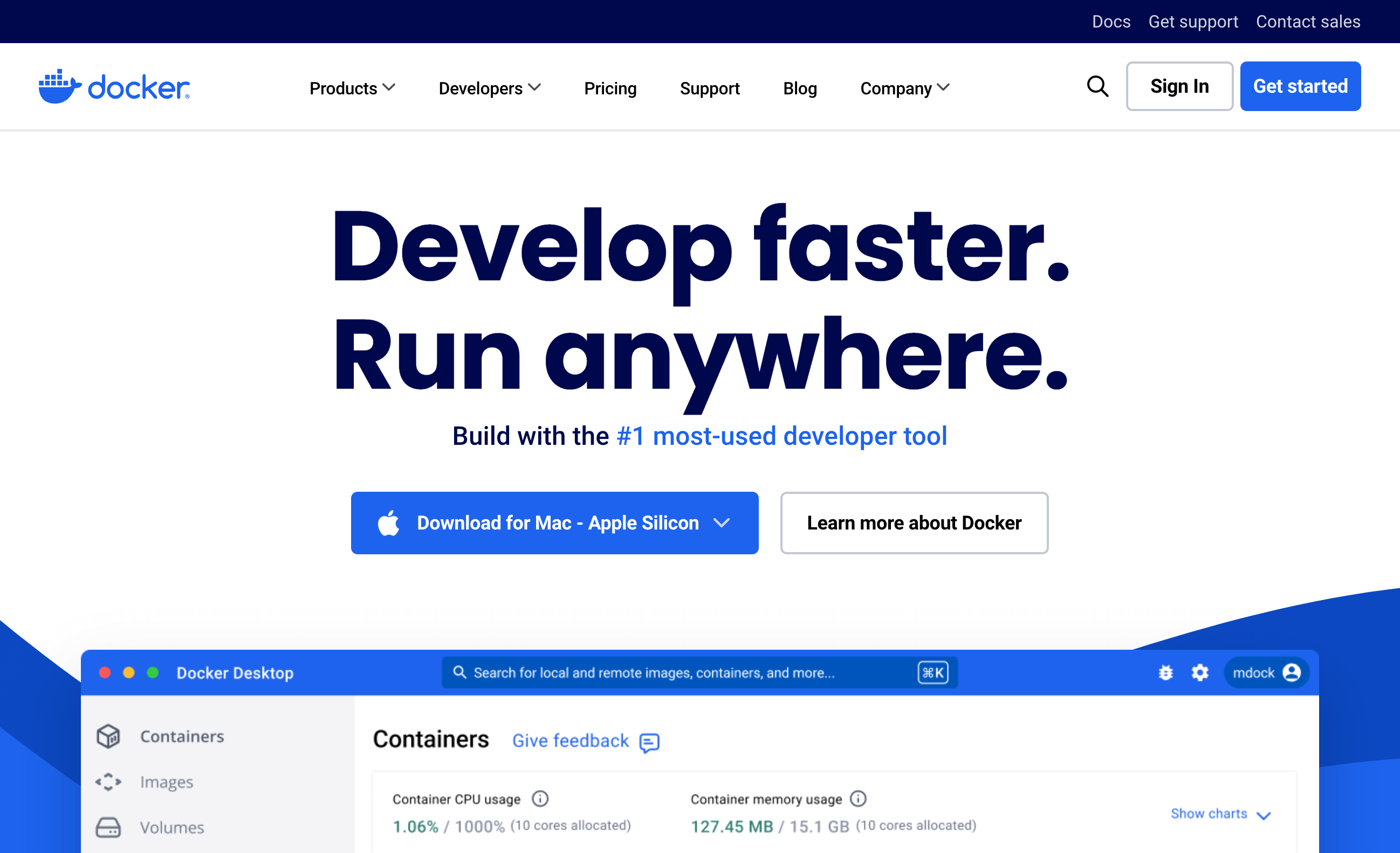 Docker Homepage