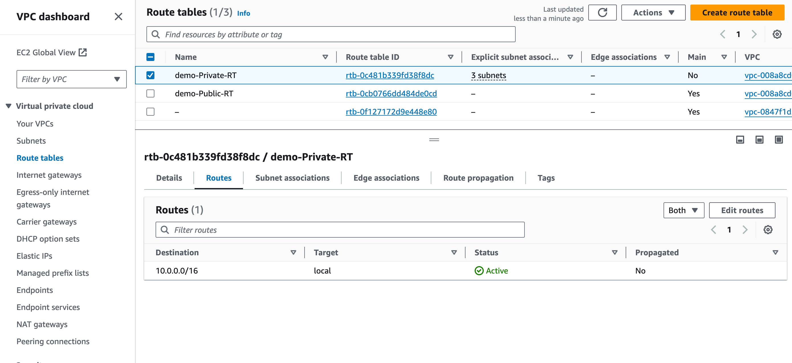 Create NAT Gateway